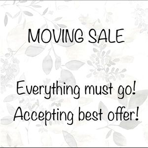 Accepting best offers!